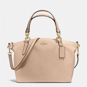 Coach Pebble Leather Satchel Bag